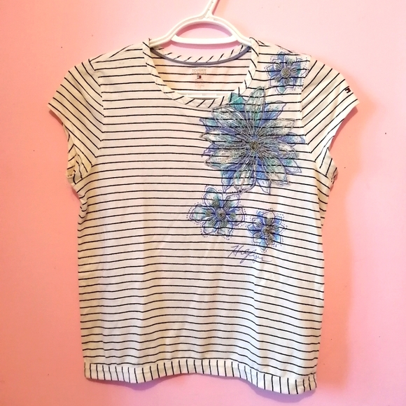 2 FOR 20 Tommy Hilfiger Striped T-shirt - Picture 1 of 3